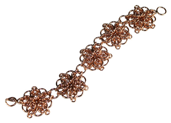 Stars bracelet in bronze from Deberitz.
