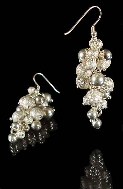 Ball and Chain earrings